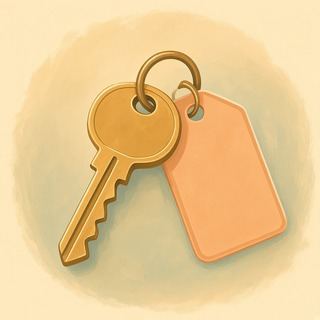 A set of car keys being handed from one hand to another.